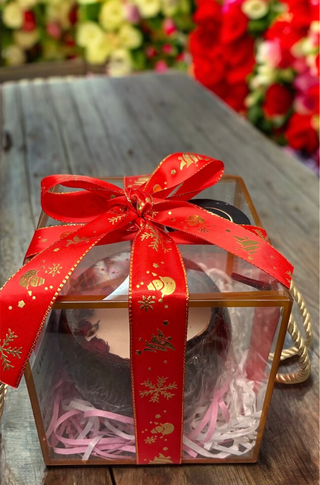 LAVENDER Scented Coco shell soy wax candle!