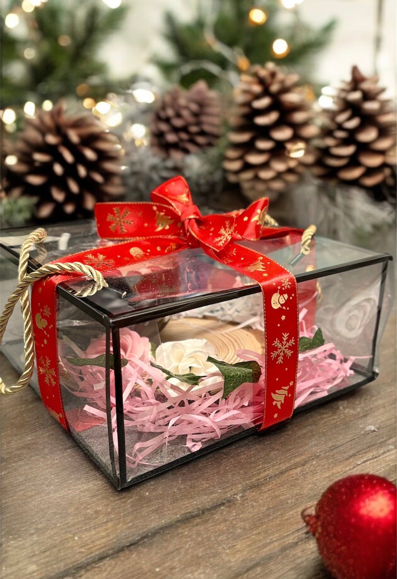 LAVENDER Scented Coco shell candle with wooden slice and bottle of matches! CHRISTMAS SPECIALS!